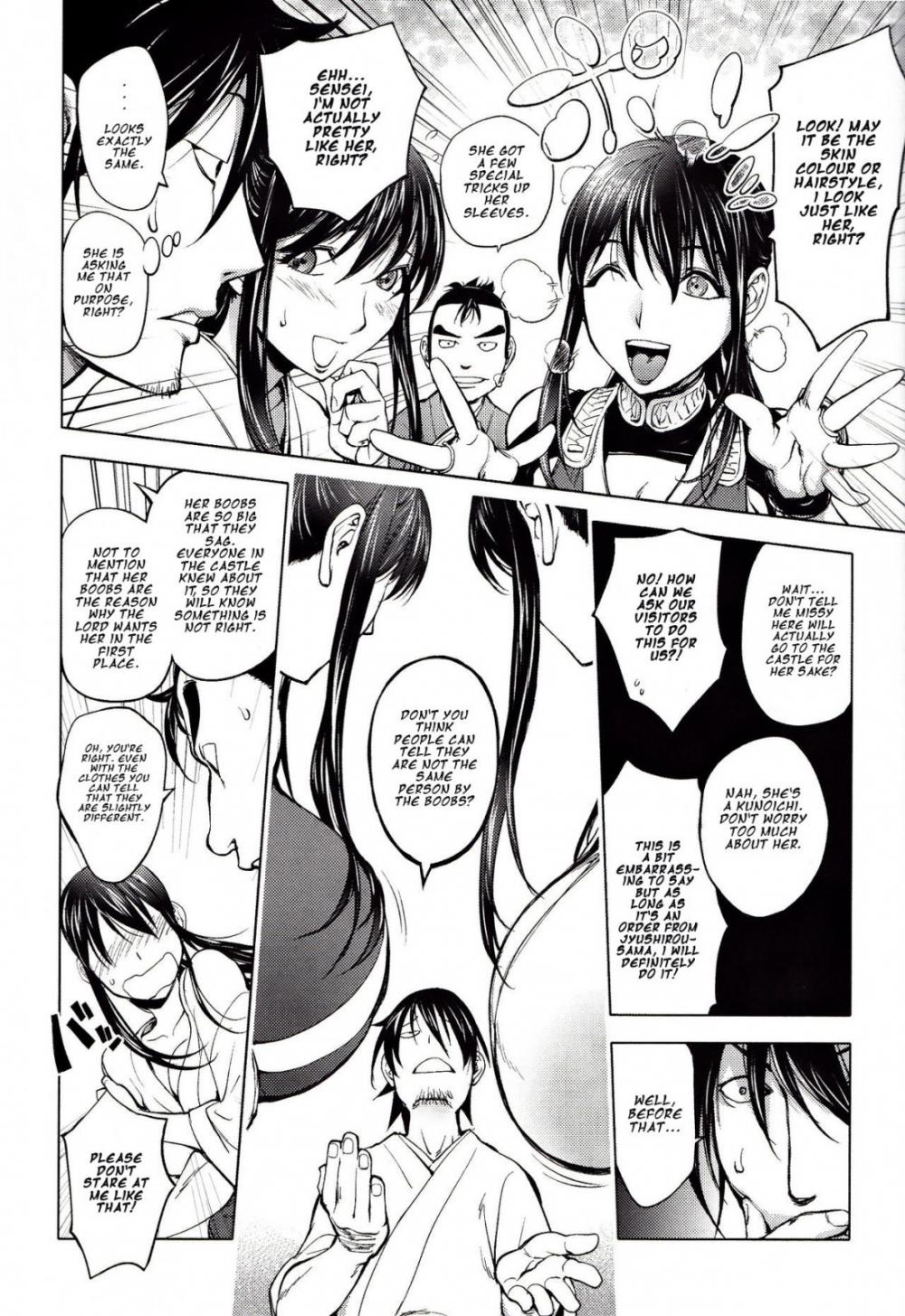 Hentai Manga Comic-Enchanting Kunoichi- The Drooping Sakura Chapter-Read-7